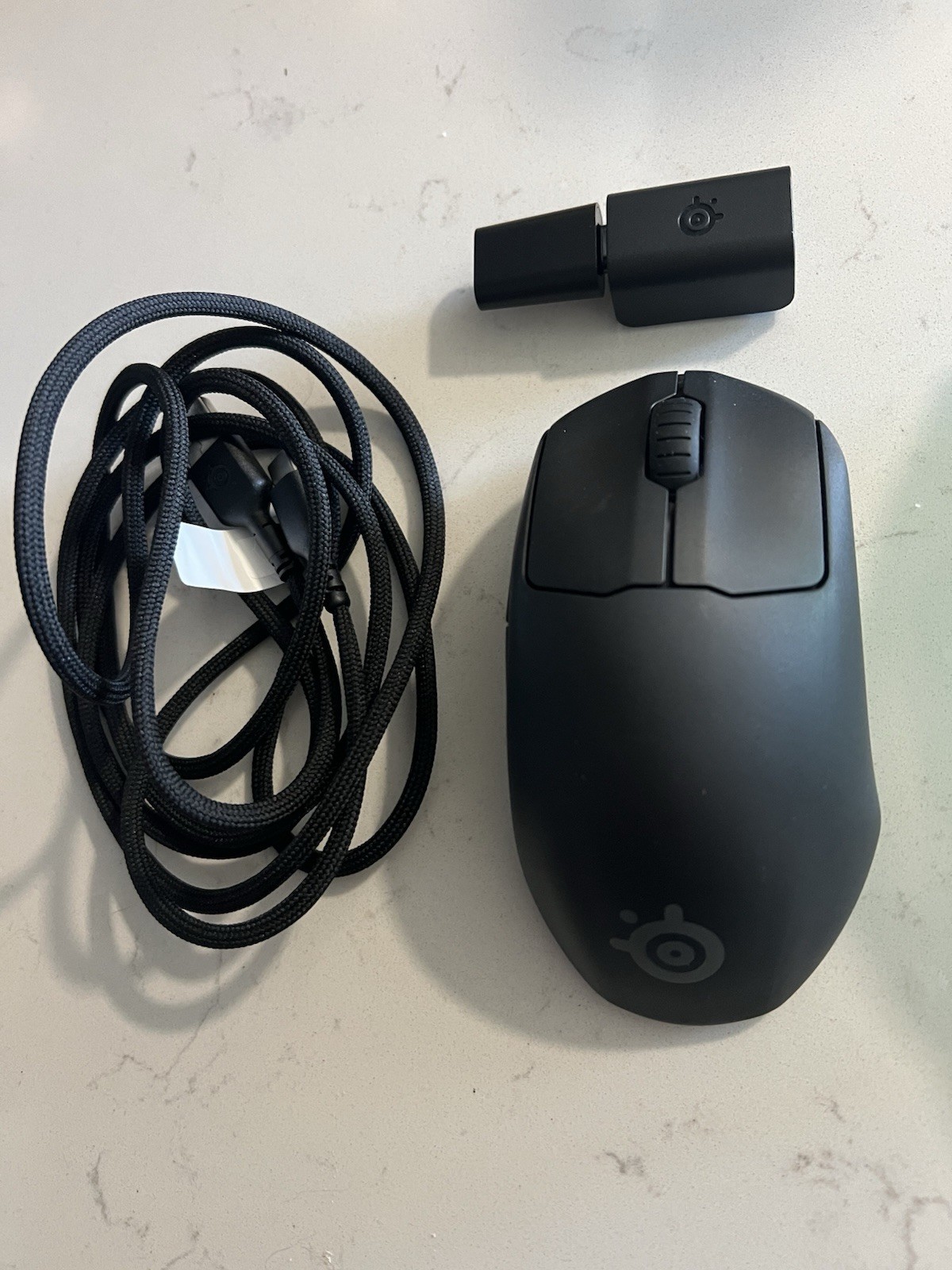 Steel Series Prime Mini Wireless Gaming Mouse with USB Receiver Black Used