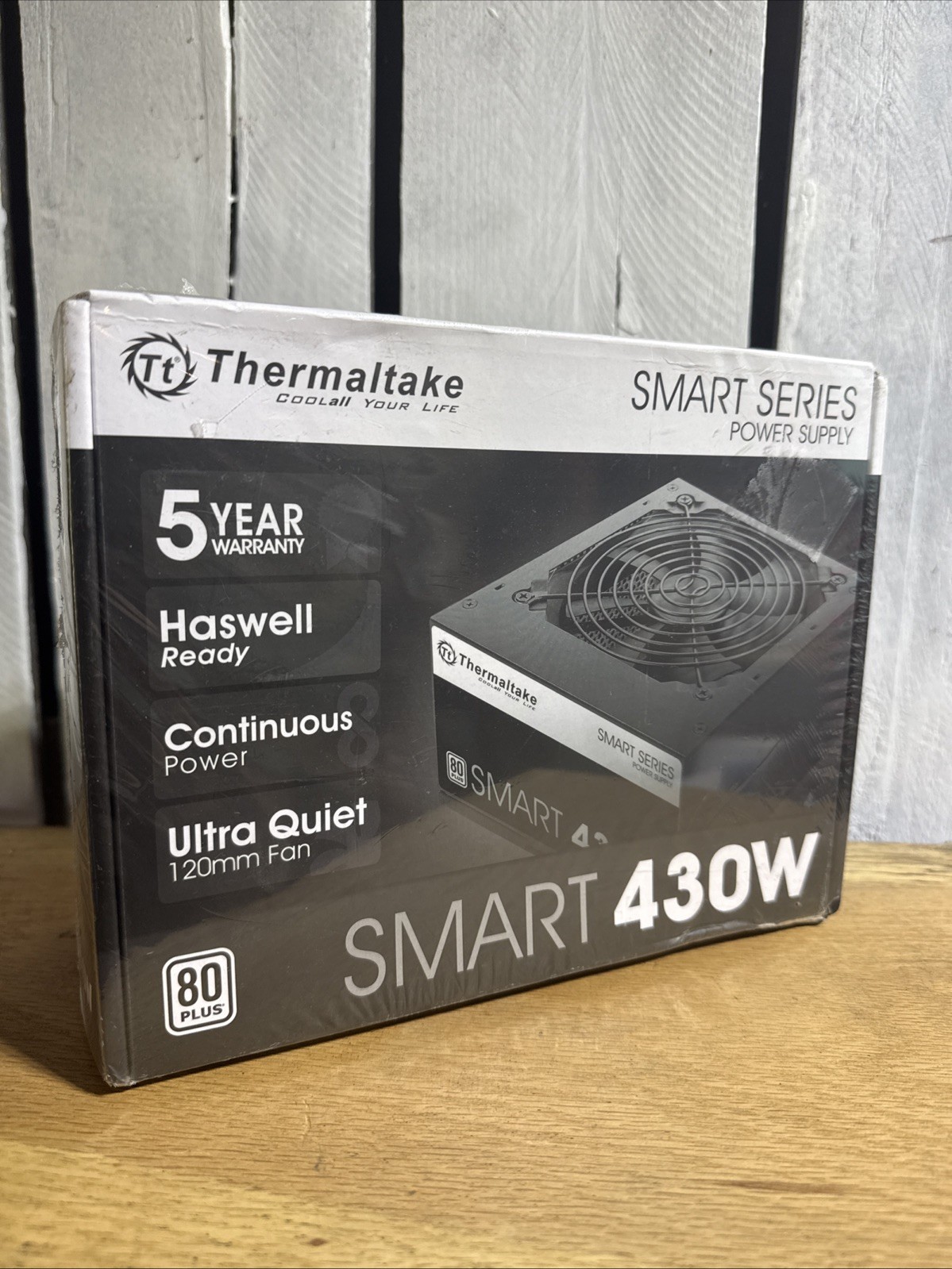 Thermaltake Smart 430W 80 PLUS Power Supply – PS-SPD-0430NPCWUS-W – NEW