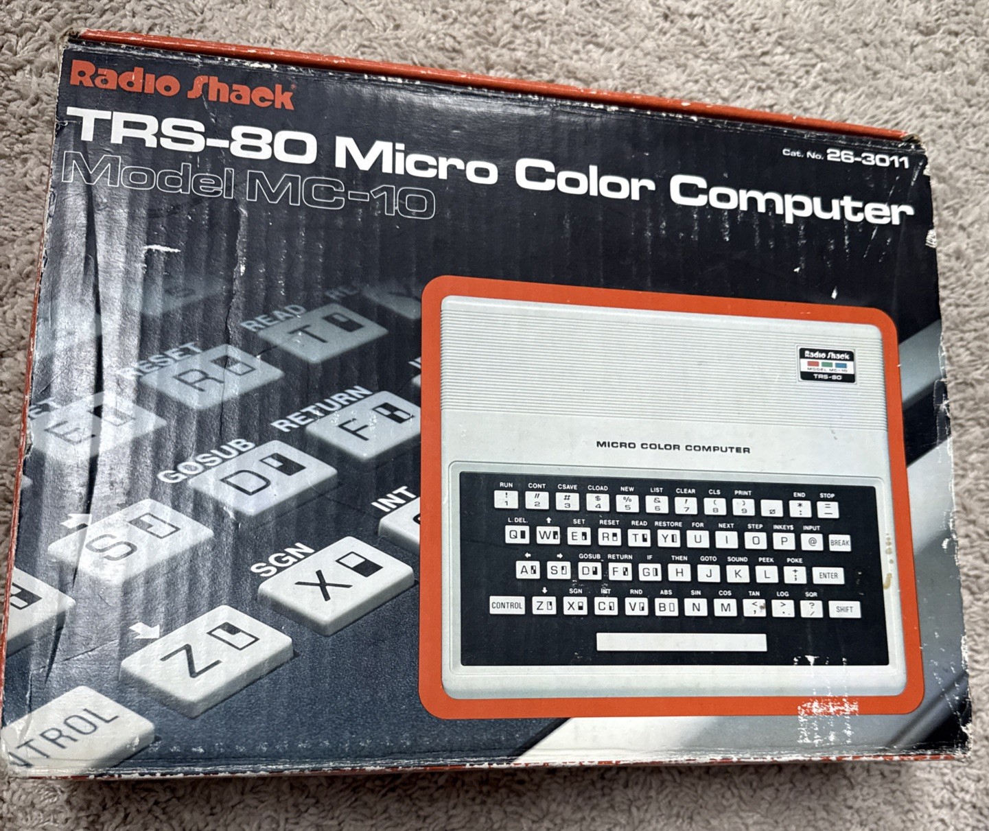 Tandy TRS-80 MC-10 RadioShack Vintage Micro Colour Computer In Box