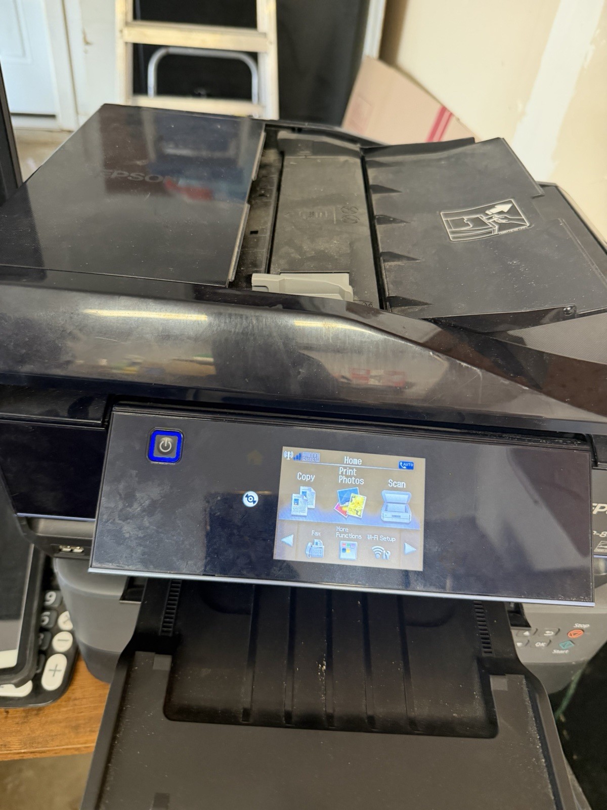 Epson Artisan 810 All-In-One Wireless Inkjet Printer Touchscreen Display Tested