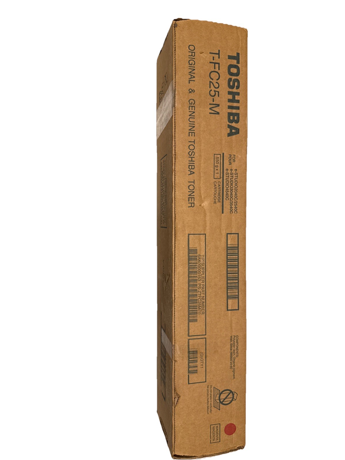 Toshiba T-FC25M Magenta Toner Cartridge — OEM New Sealed for e-Studio 3540C/2540
