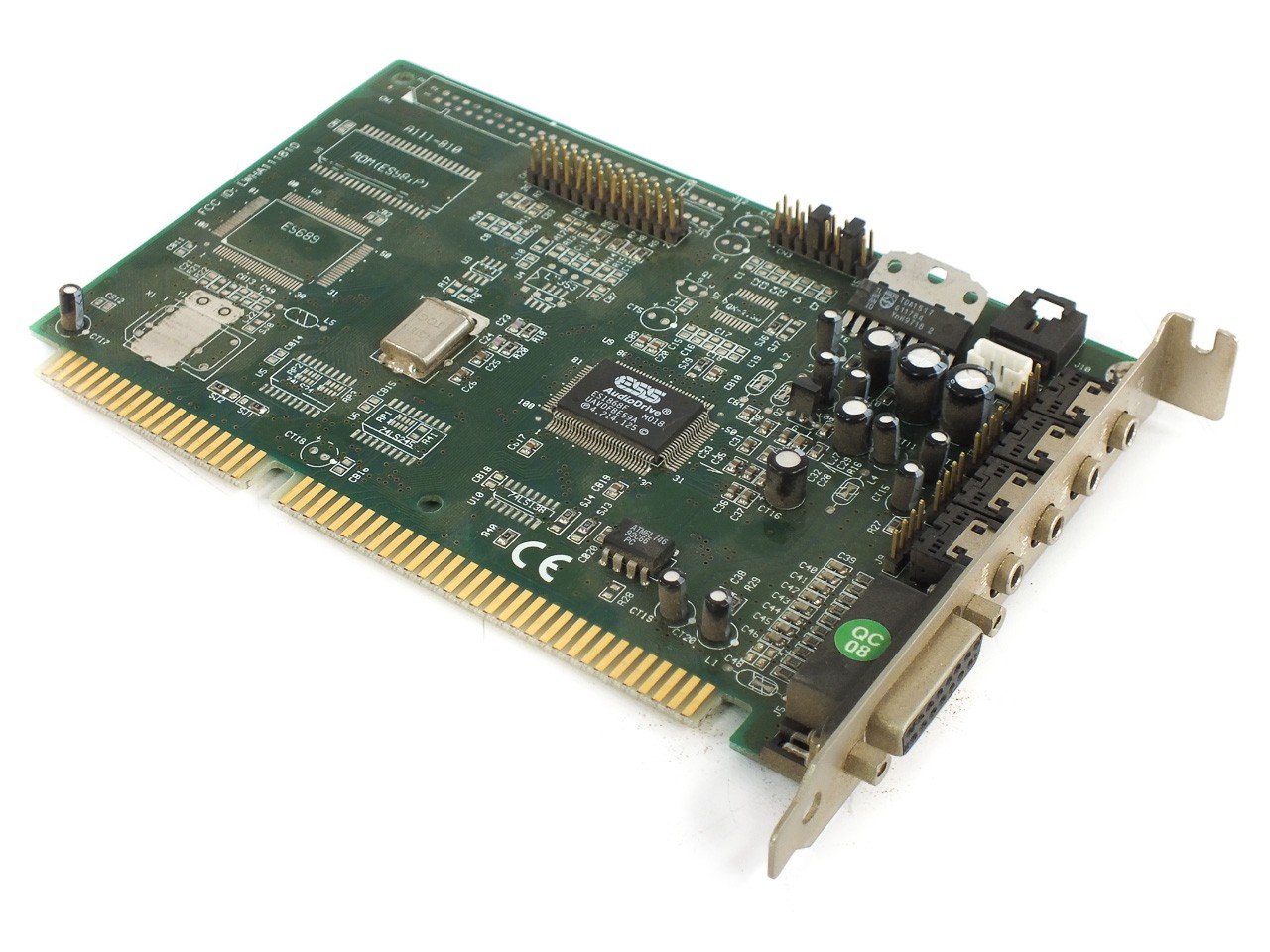 Labway A111-810 ISA Sound Card ESS ES1868F AudioDrive 16-Bit 15-Pin Game Port