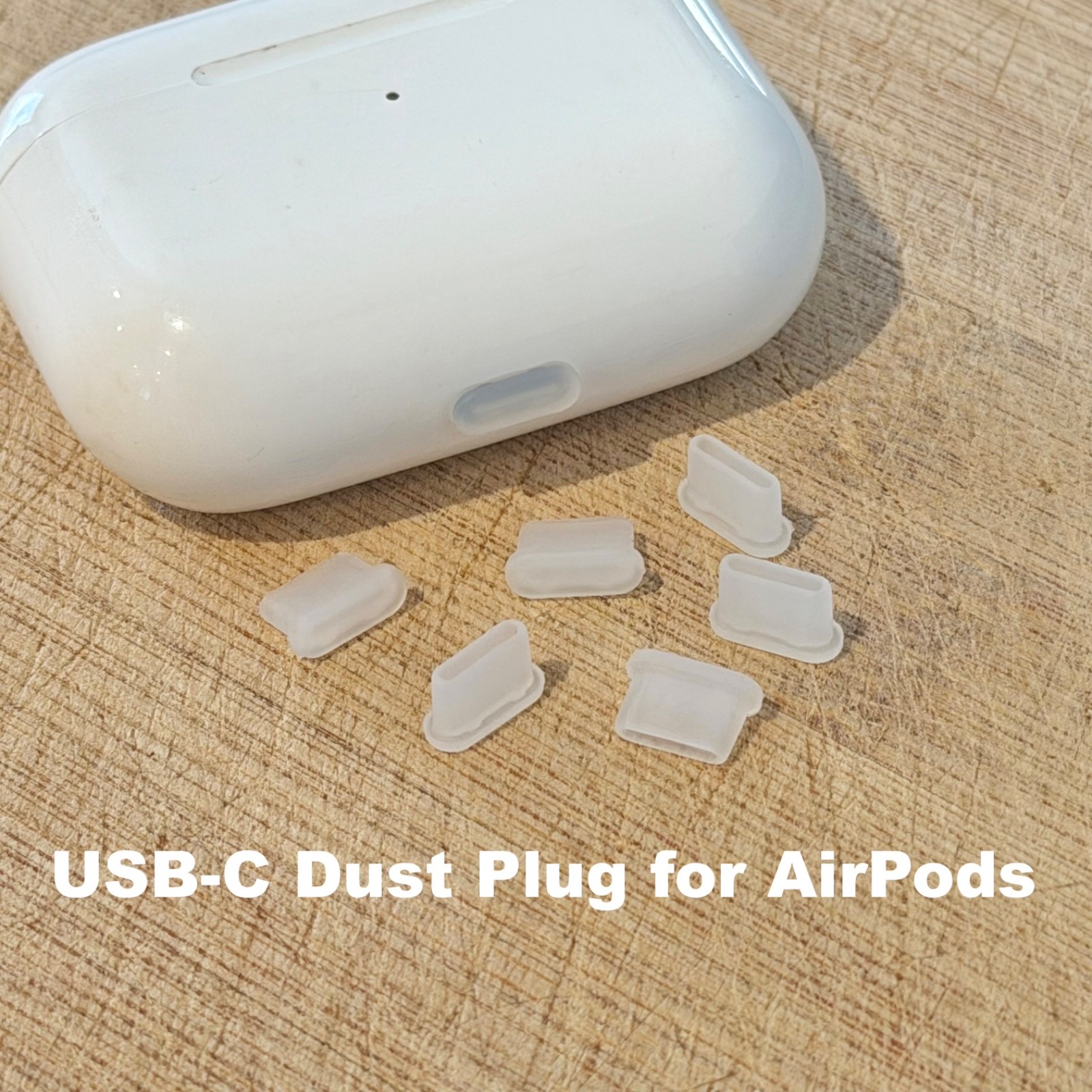 AirPods USB C Dust Cover for AirPods Pro 3, Pro 2 and AirPods 4, Port Cover Cap