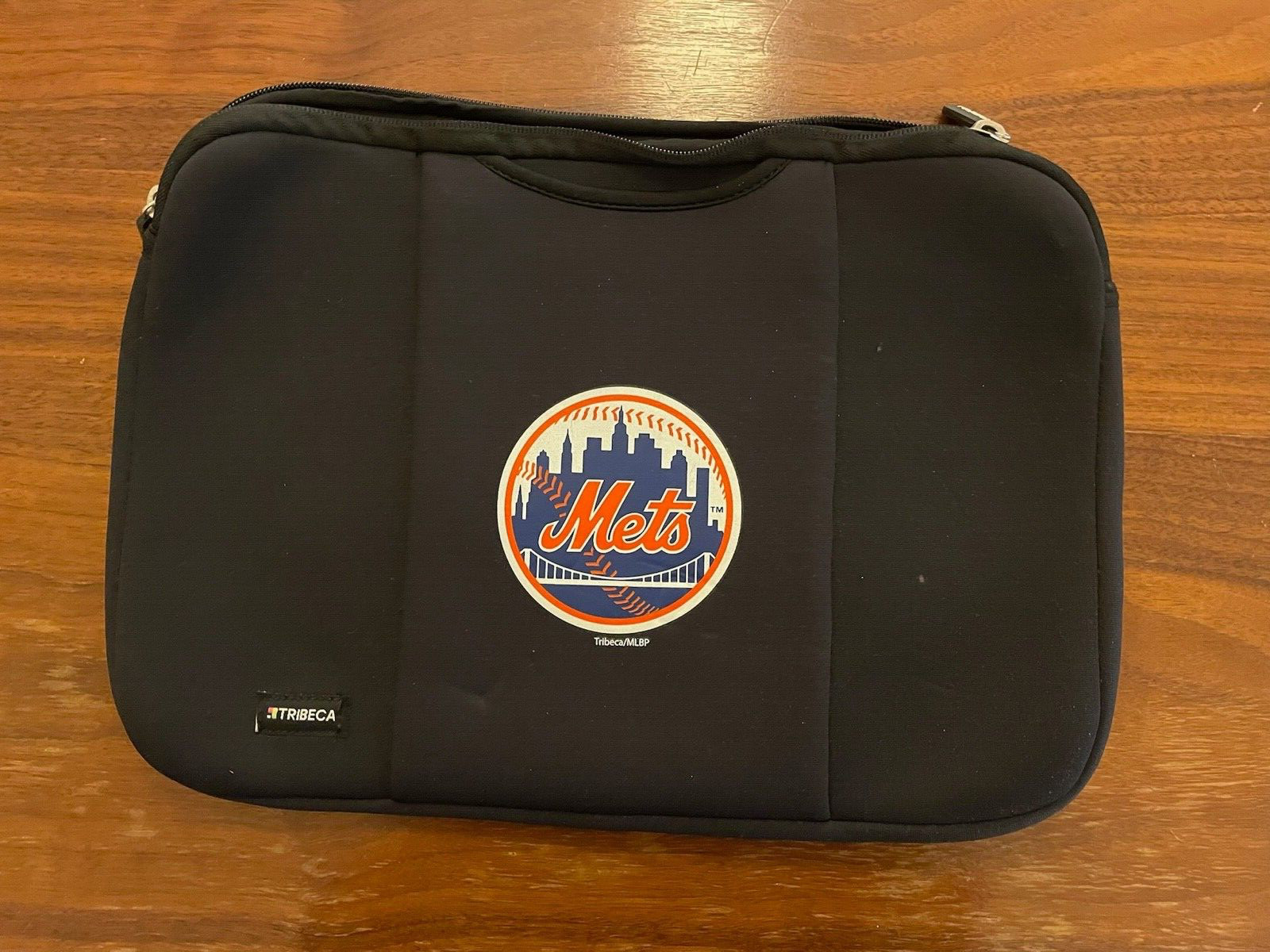 METS BASEBALL MLB iPad Sleeve  Laptop Pouch Zippered Cover 15.5" x 11" LFGM