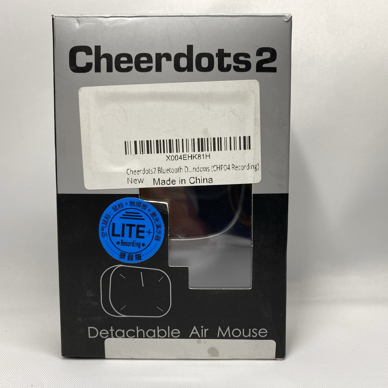 Cheerdots2 Bluetooth Air Mouse Touchpad Presentation Remote Laser Pointer