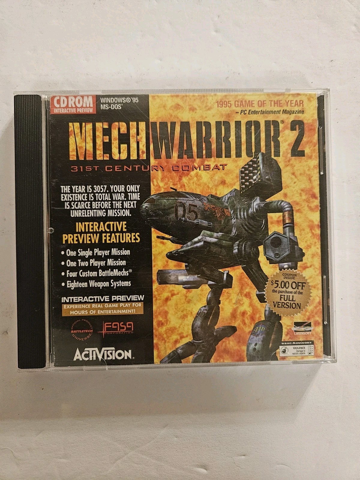 MechWarrior 2 (PC, 1995)