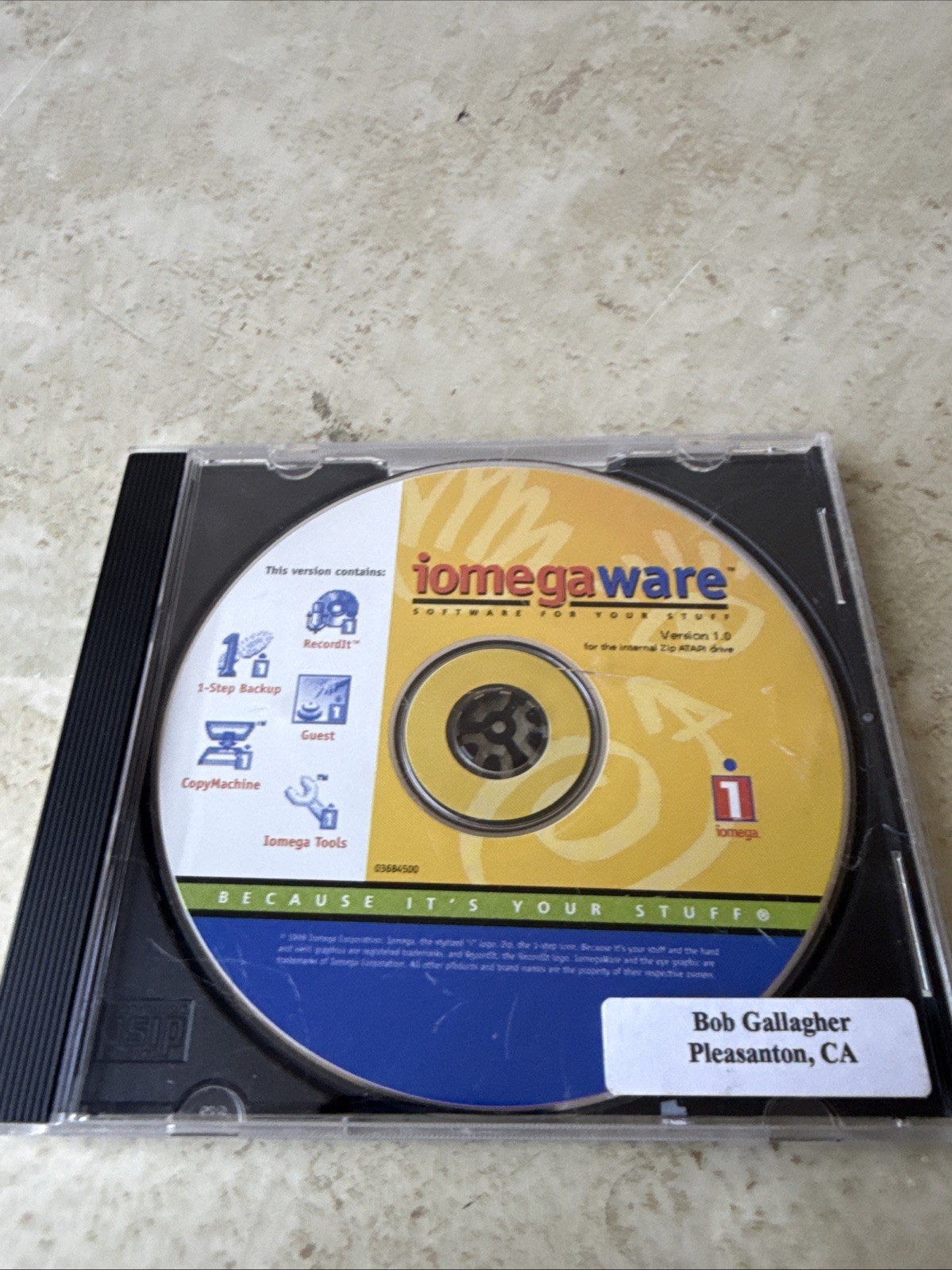 Iomega ware Version 1.0, Pre-Owned, Very Good-Free Ship