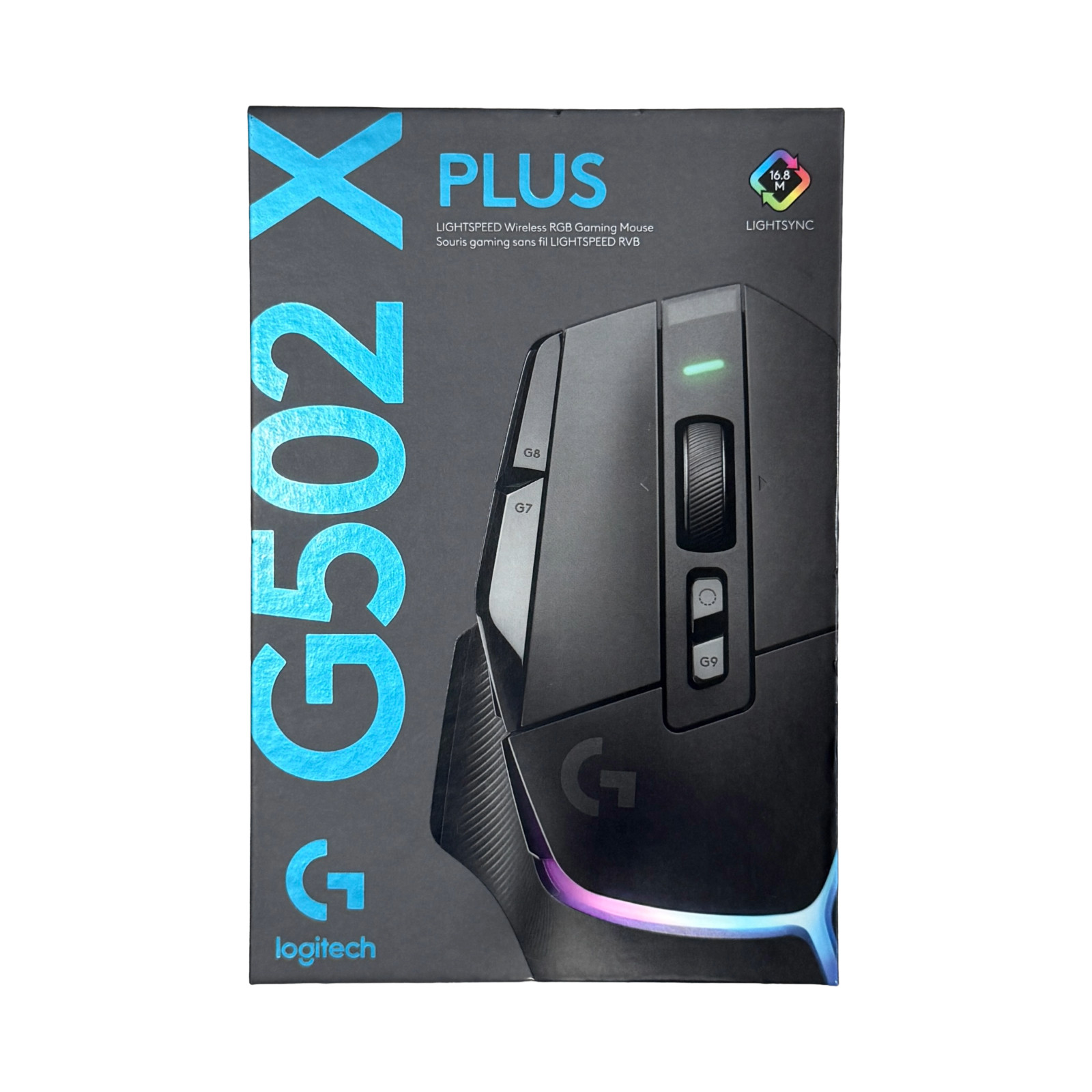 Logitech G502 X Plus Lightspeed Wireless RGB Gaming Mouse Lightsync