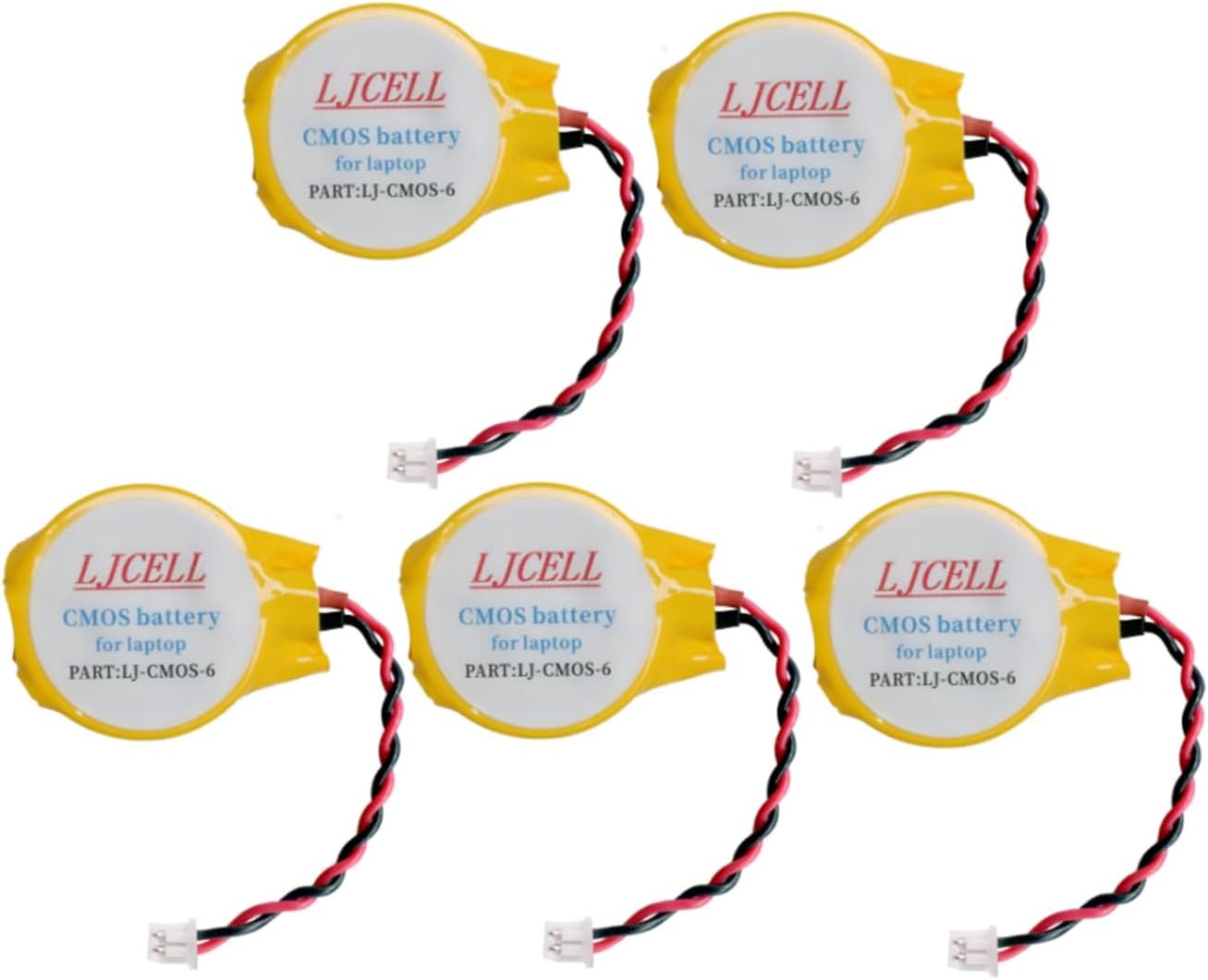 5PCS CMOS Battery for IBM Lenovo Thinkpad T430 T450S T460 T460P T480S DELL