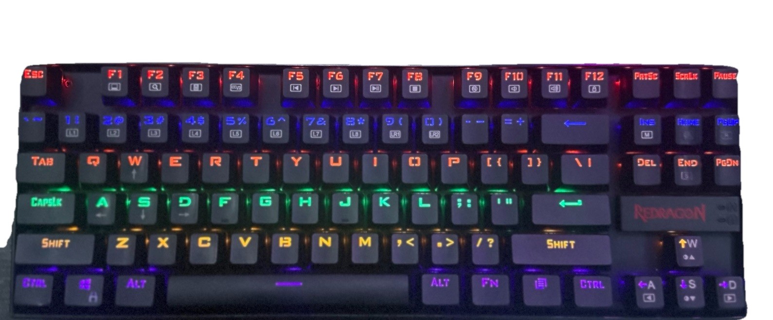 Redragon Kumara Mechanical Keyboard K552-2 Wired Black