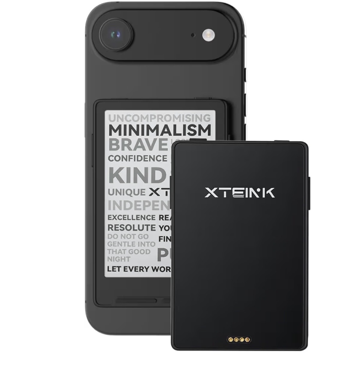 X3 3.7" Pocket E-Ink eBook Reader, magnetic pogo-pin charging, gyroscope page-tu