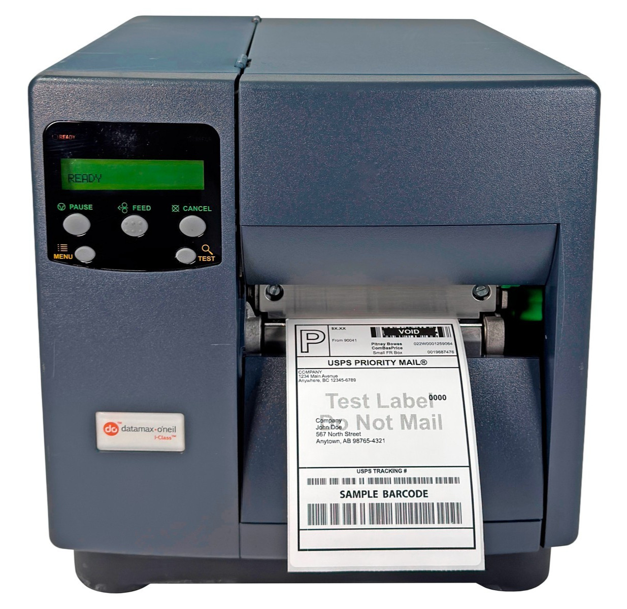 TESTED Datamax DMX-I-4604 Thermal Transfer Label Printer 600 dpi LAN Serial