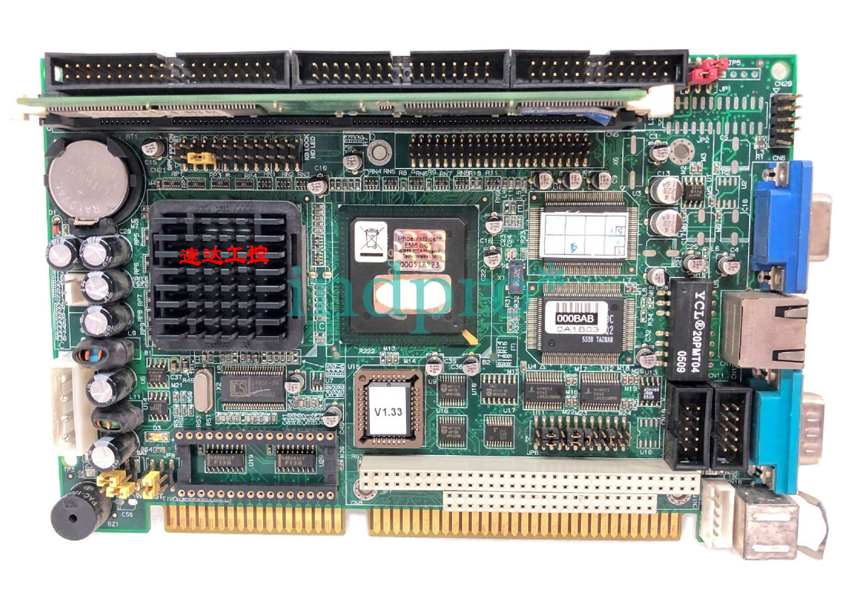 For Used Advantech Industrial Control Motherboard PCA-6753 REV A2 PCA-6753F