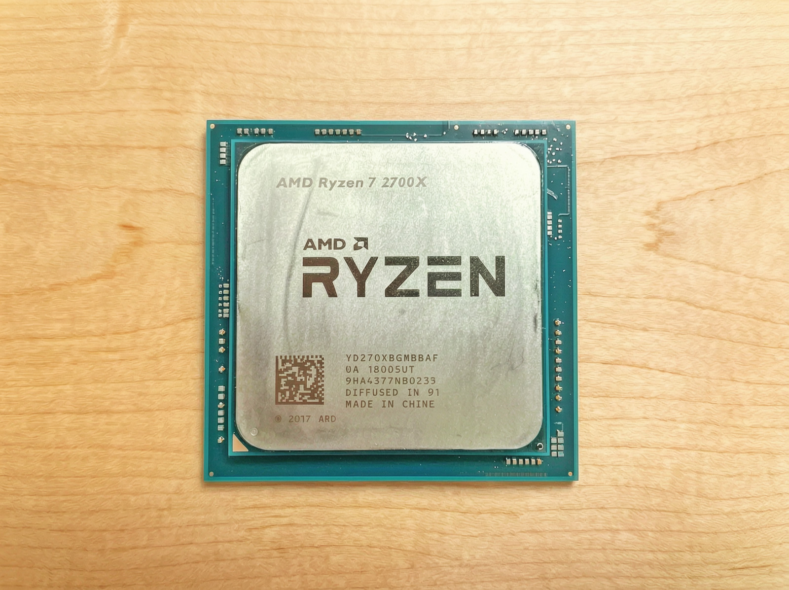 AMD Ryzen 7 2700X AM4 Processor- 3.7Ghz/4.3Ghz Boost, 8 Core/16 Thread