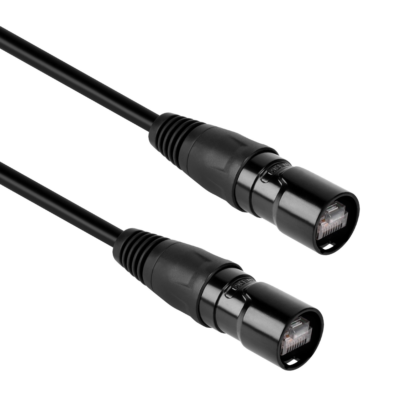 5 Pack of 100Ft Cat6A S/FTP RJ45 Ethernet Cable with REAN® Connectors, Compatibl