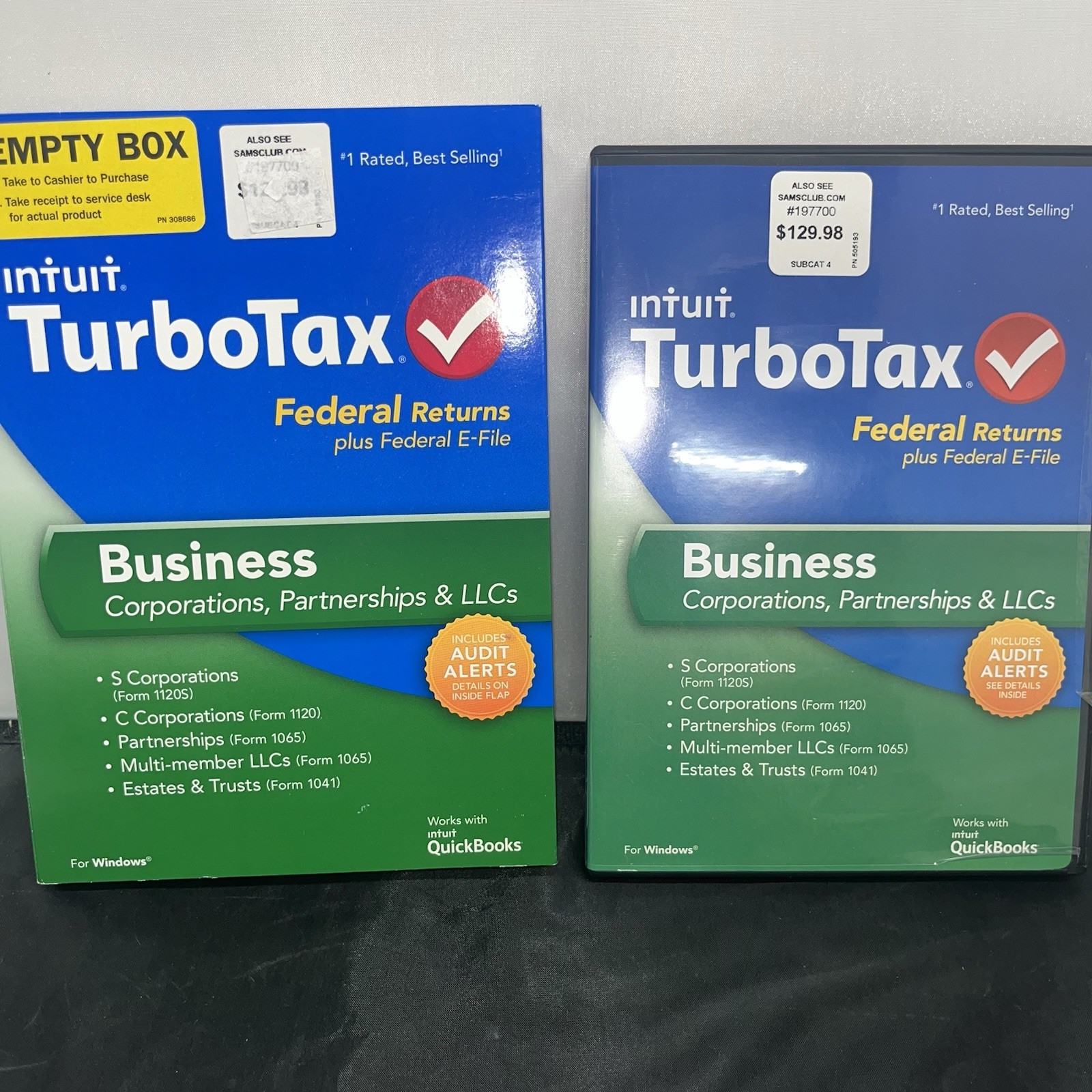 TURBOTAX 2013 BUSINESS PARTNERSHIPS, CORPORATIONS & LLCs For Windows