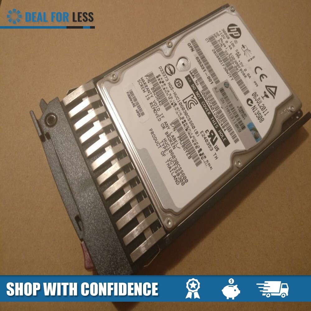 HP AP875A/583711-001/635331-001- HP 300GB 10K 6G SFF SAS M6625 HARDDRIVE