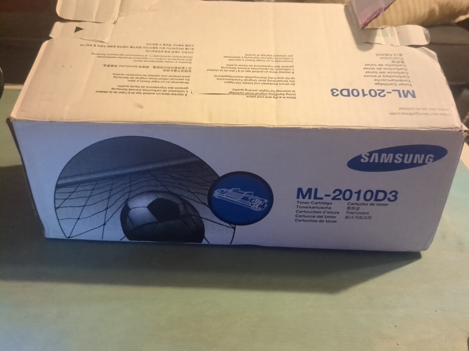 ML-2010D3/ML2010D3 Original OEM Samsung 2010D3 Toner Black Open Box 