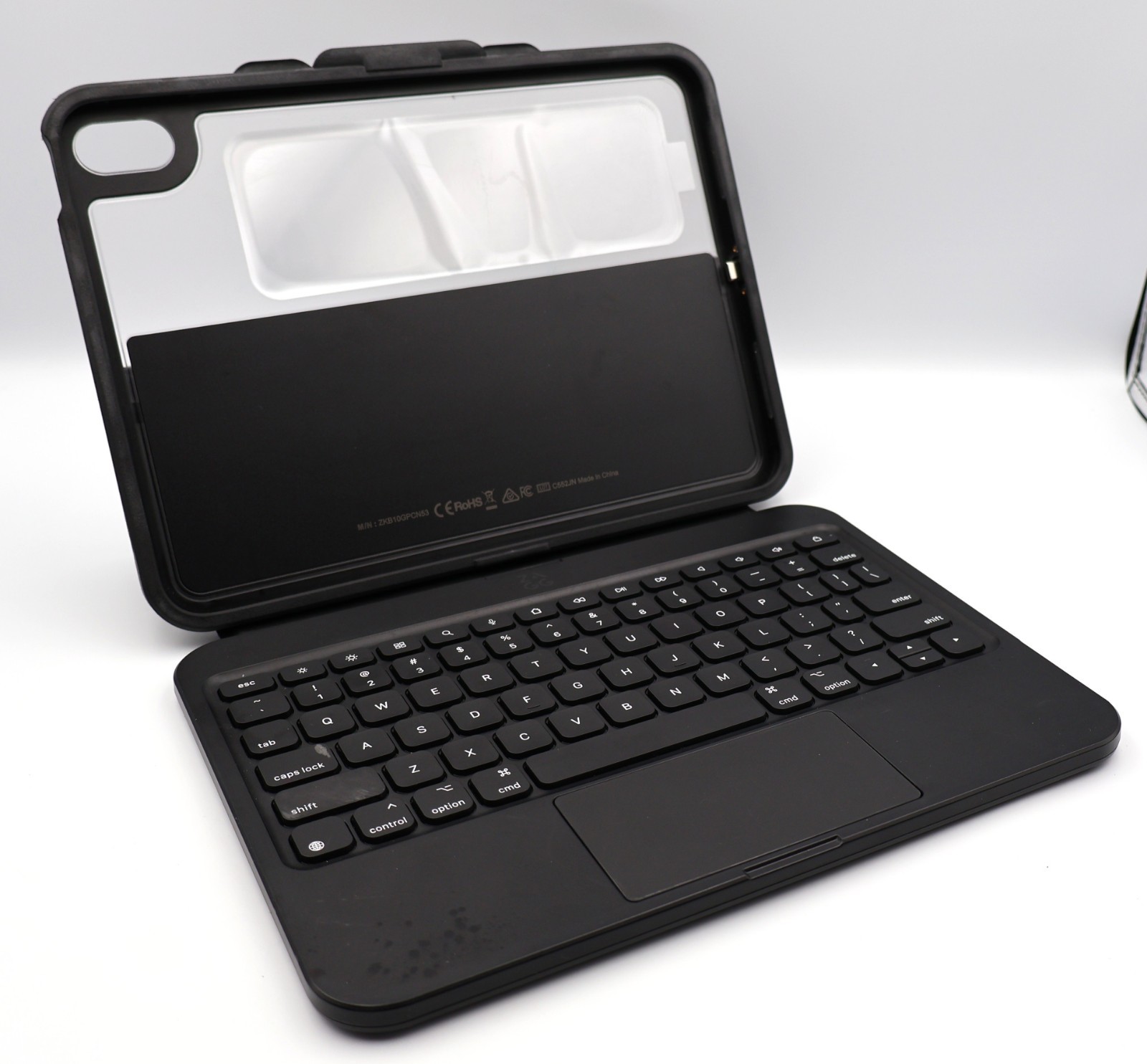 ZAGG Tough Keys iPad 11" (A16) / iPad 10.9" (Gen 10) ZKB10GPCN53 (CASE ONLY)