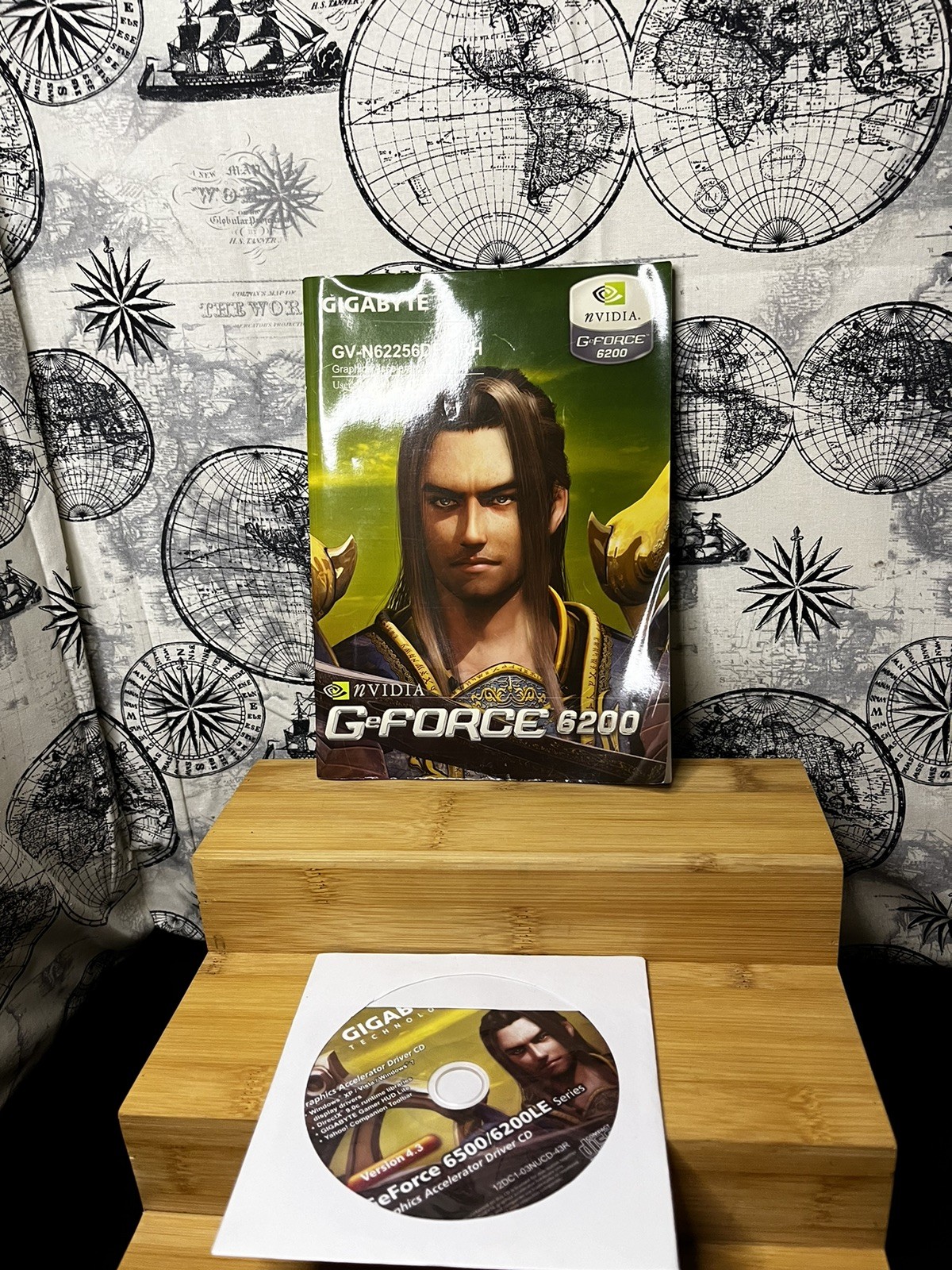 Gigabyte nVidia G-Force 6200 Booklet Disk (only Disk And Book)