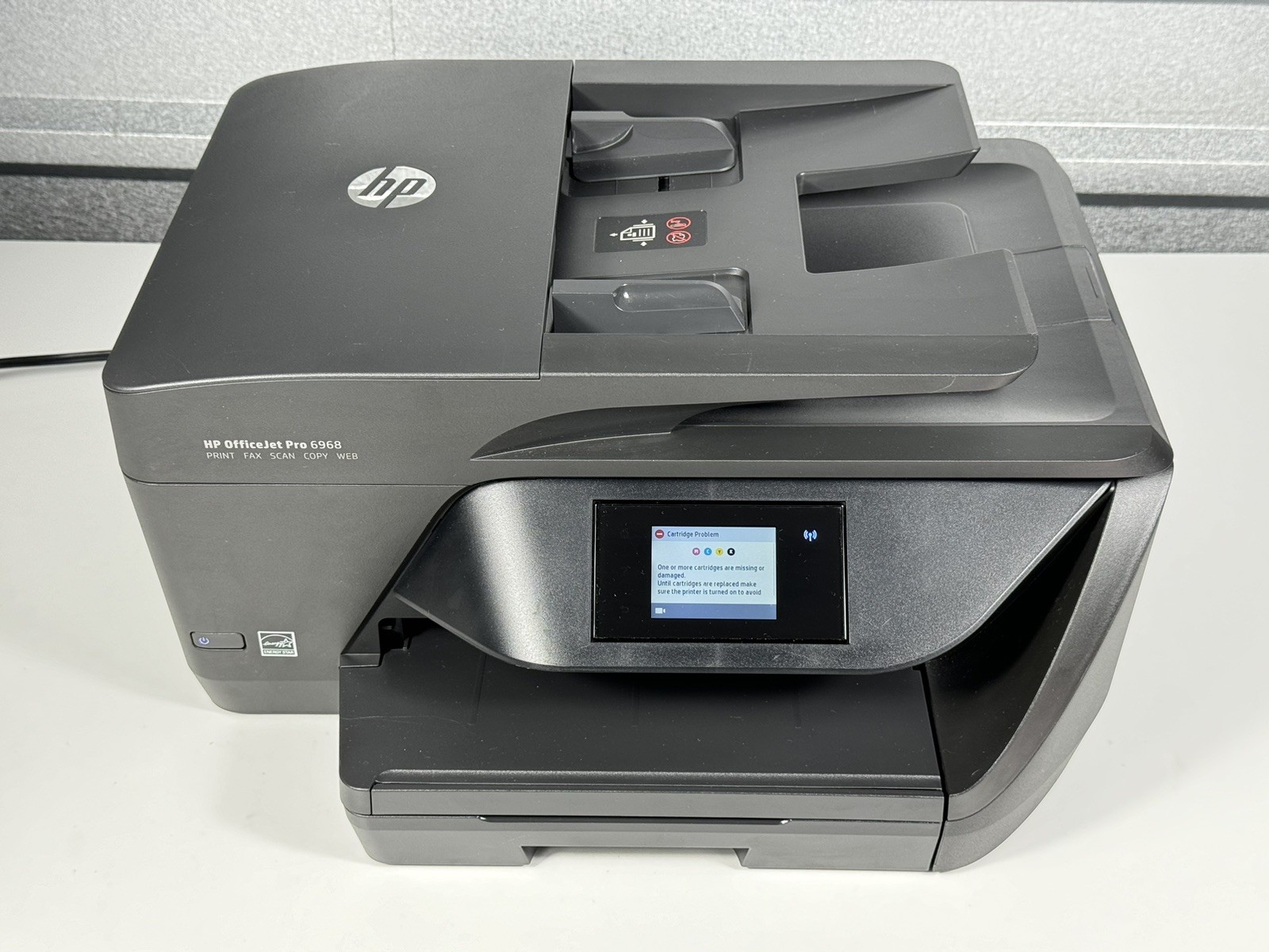 HP OfficeJet 6958 All-in-One Printer - FULLY TESTED -no Ink