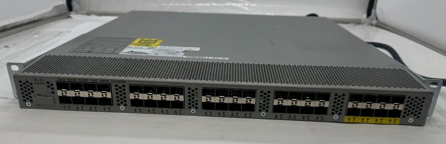 Cisco Nexus N2K-C2232PP-10GE 32-Port 1/10GbE & 8-Port 10GbE Fabric Extender