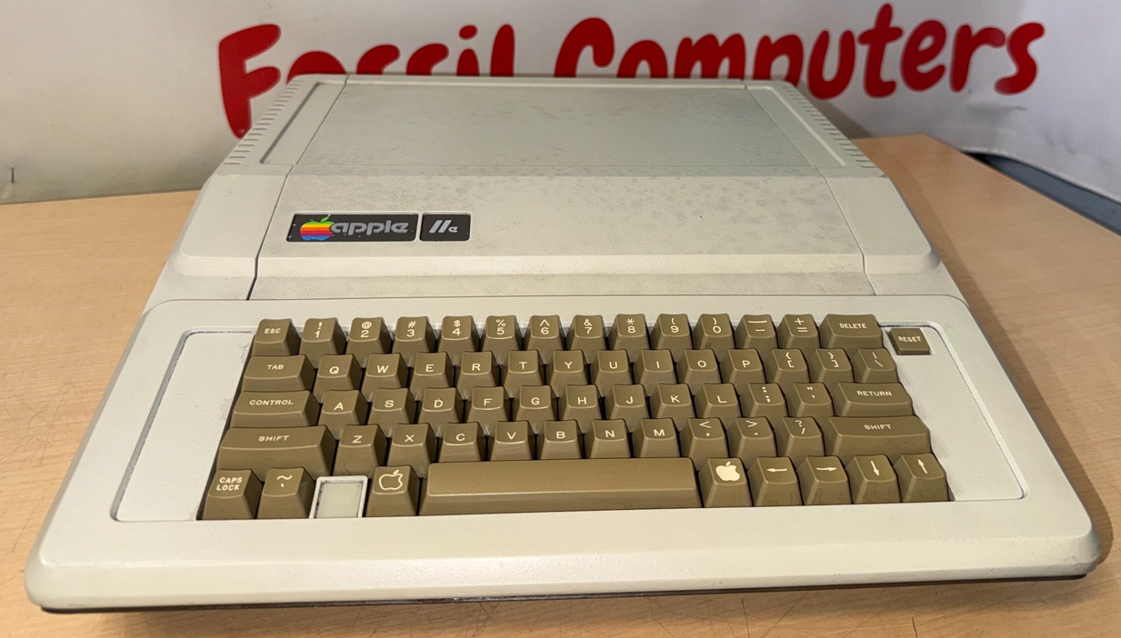 Apple IIe Computer A2S2064 w/80 Column 64K RAM & Disk II Interface Cards