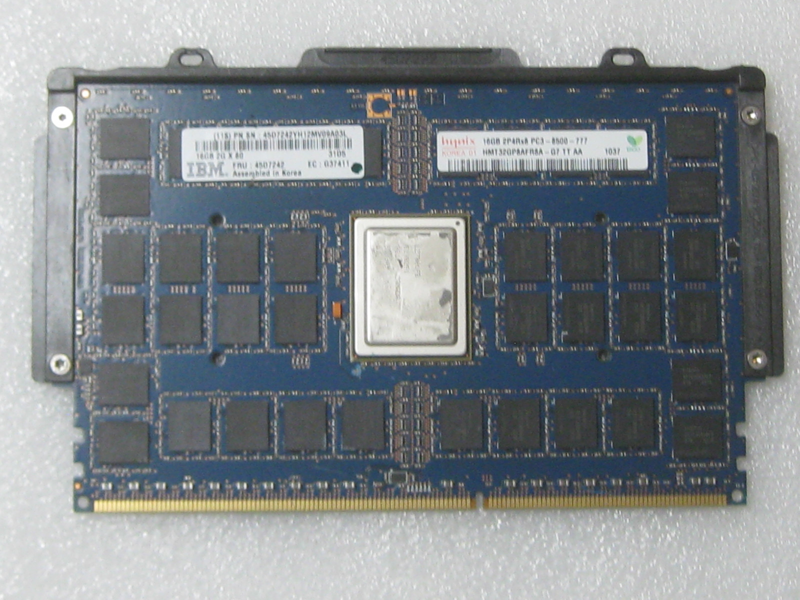 16GB IBM Server RAM 45D7242 by Hynix Pc3-8500-777  Hmt32gp8afr8a-g7