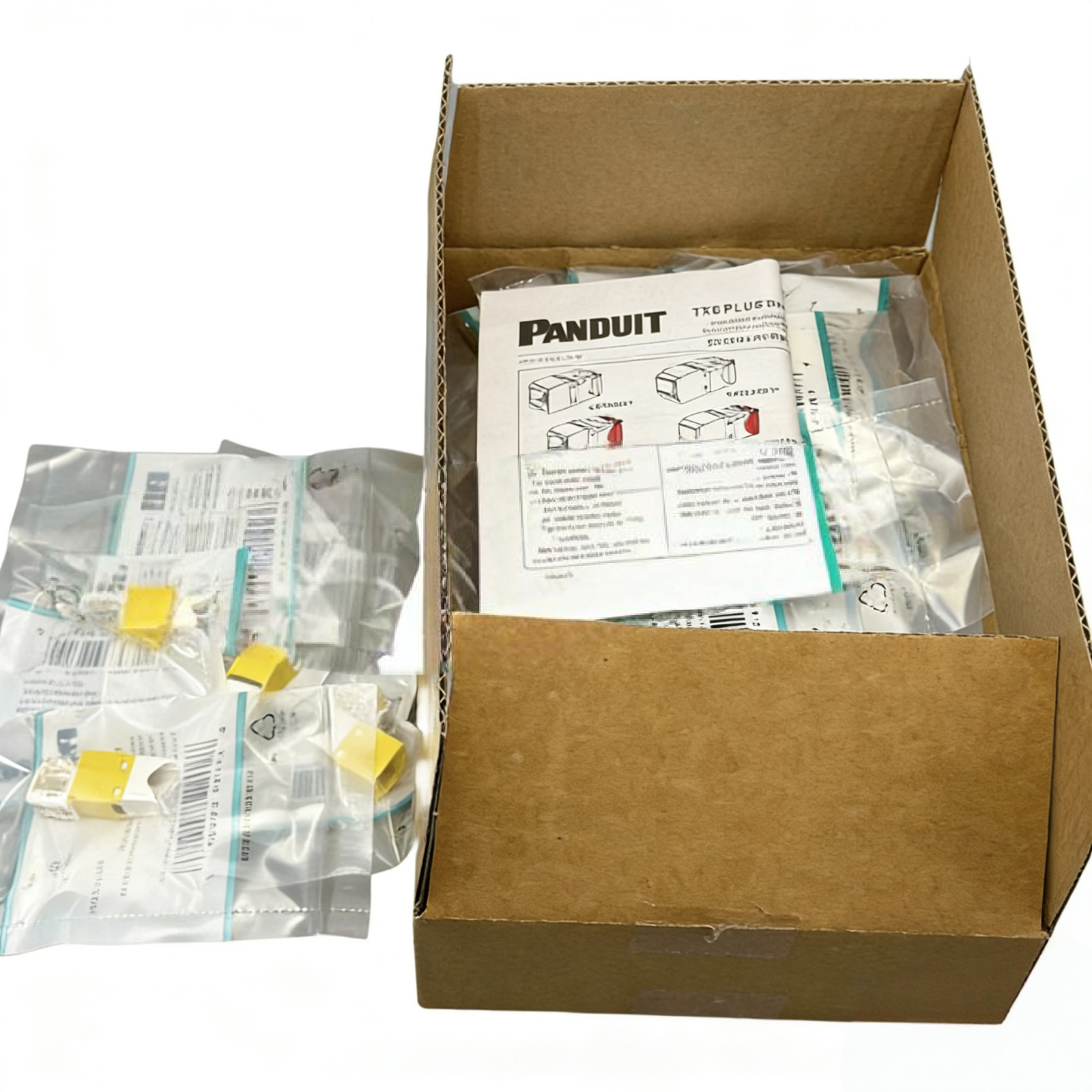 Panduit Giga TX Cat6 jack green CJ688TGGR 50 PCS 