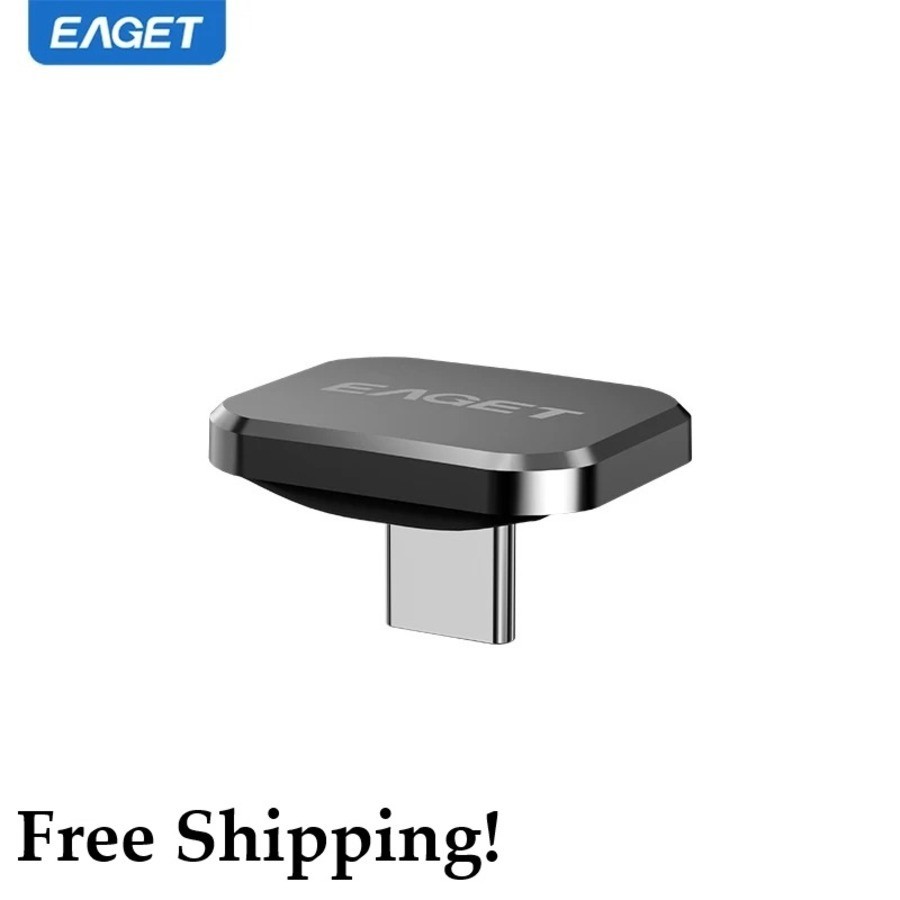 EAGET Mini Type-C USB Flash Drive 8GB 16GB 64GB Car PC Memory Stick Plug&Play