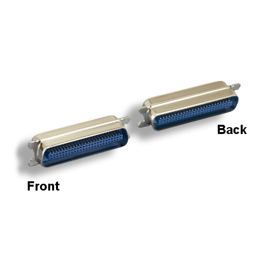 CN50 Male to CN50 Male Mini Adapter 50 Pin Connector Changer Centronics SCSI
