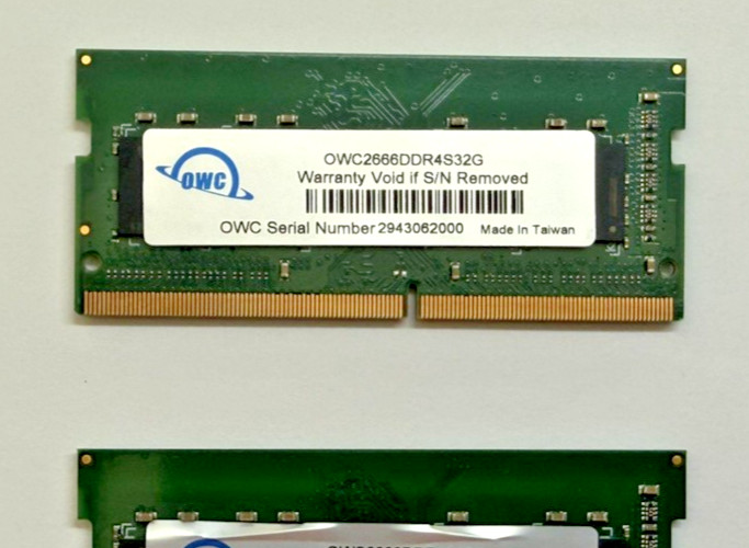 32GB OWC DDR4 3200 MHz SO-DIMM Laptop Memory Module (1X32GB) - Fully Tested RAM