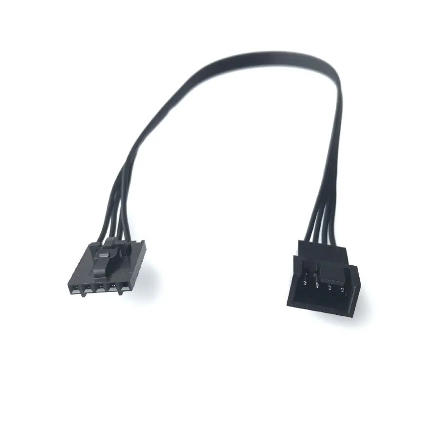 5Pin Female to 4 Pin Male Interface Cooling Fan Power Extension Cable for Dell 