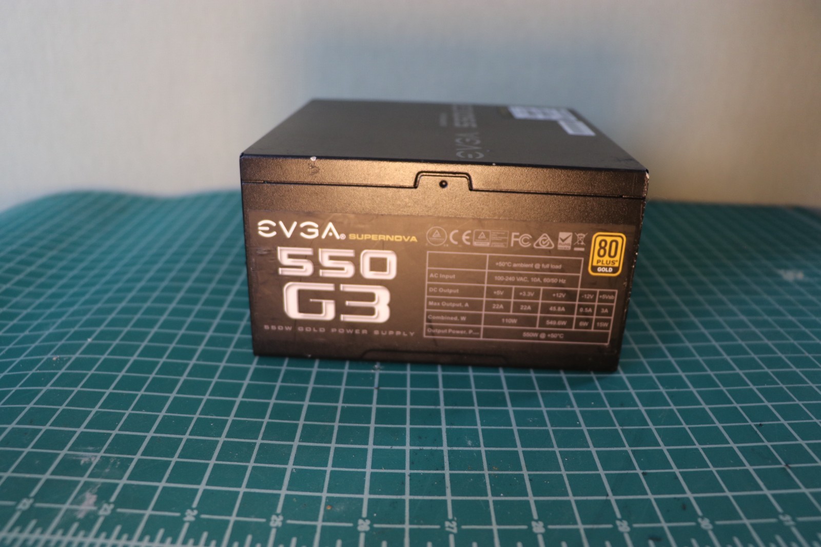 EVGA 220-G2-0550 SUPERNOVA 550W (ONLY SUPPLY) tested 