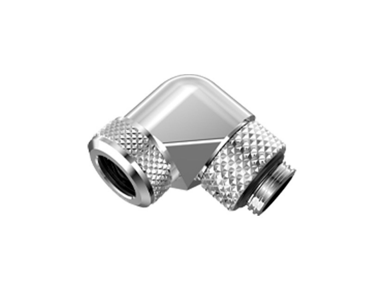 Bykski G 1/4in. Rigid 90 Degree Rotary Fitting Adapter For 14mm OD PMMA/PETG/...