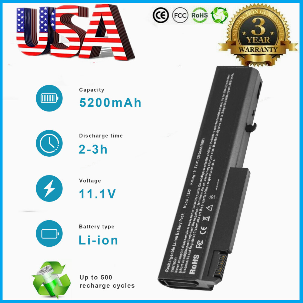 TD06 Battery for HP Compaq 6530b 6735b 6535b 6730b EliteBook 8440P 8440W 6930P
