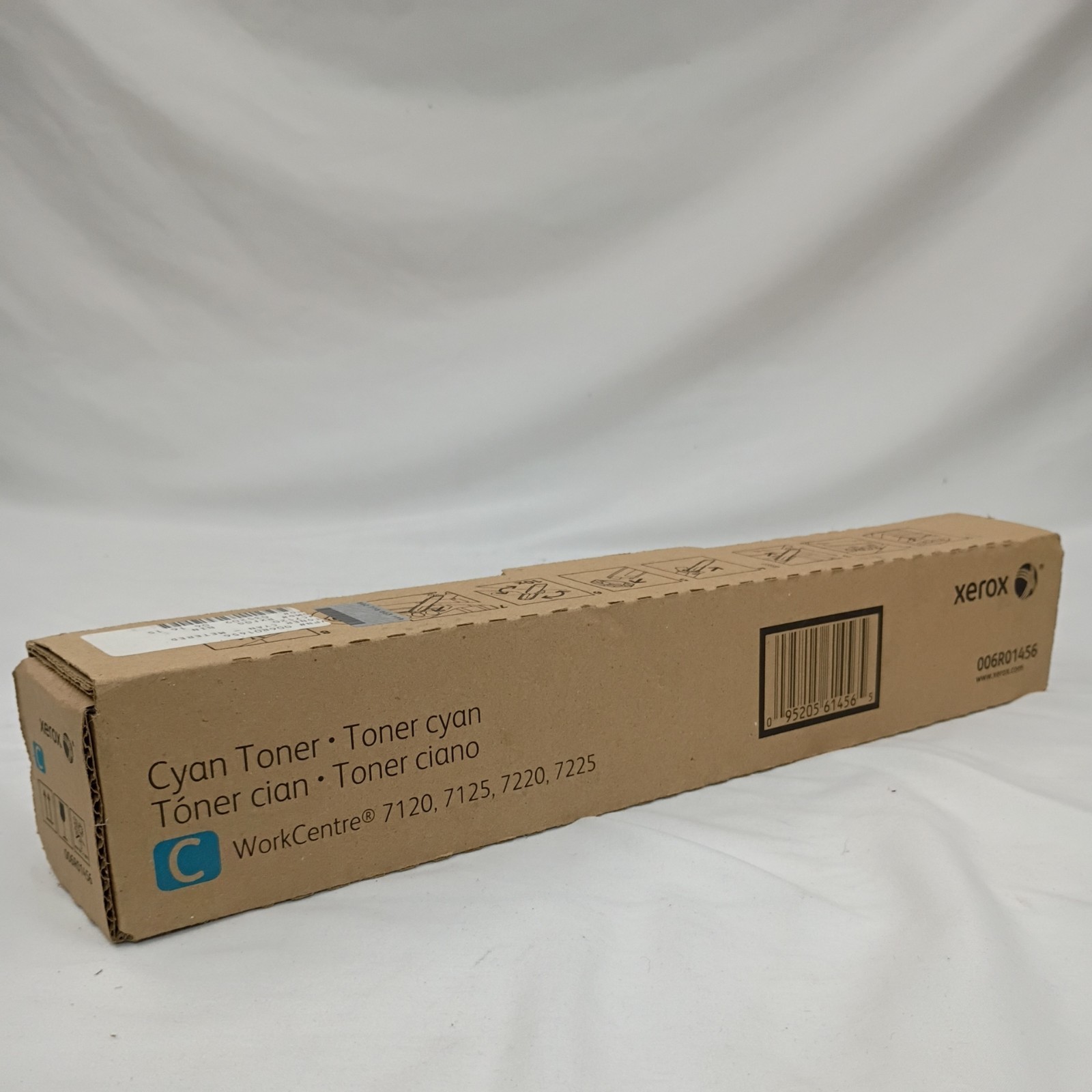Xerox Genuine 006R01456 Cyan Laser Toner for WorkCentre 7120 7125 7220