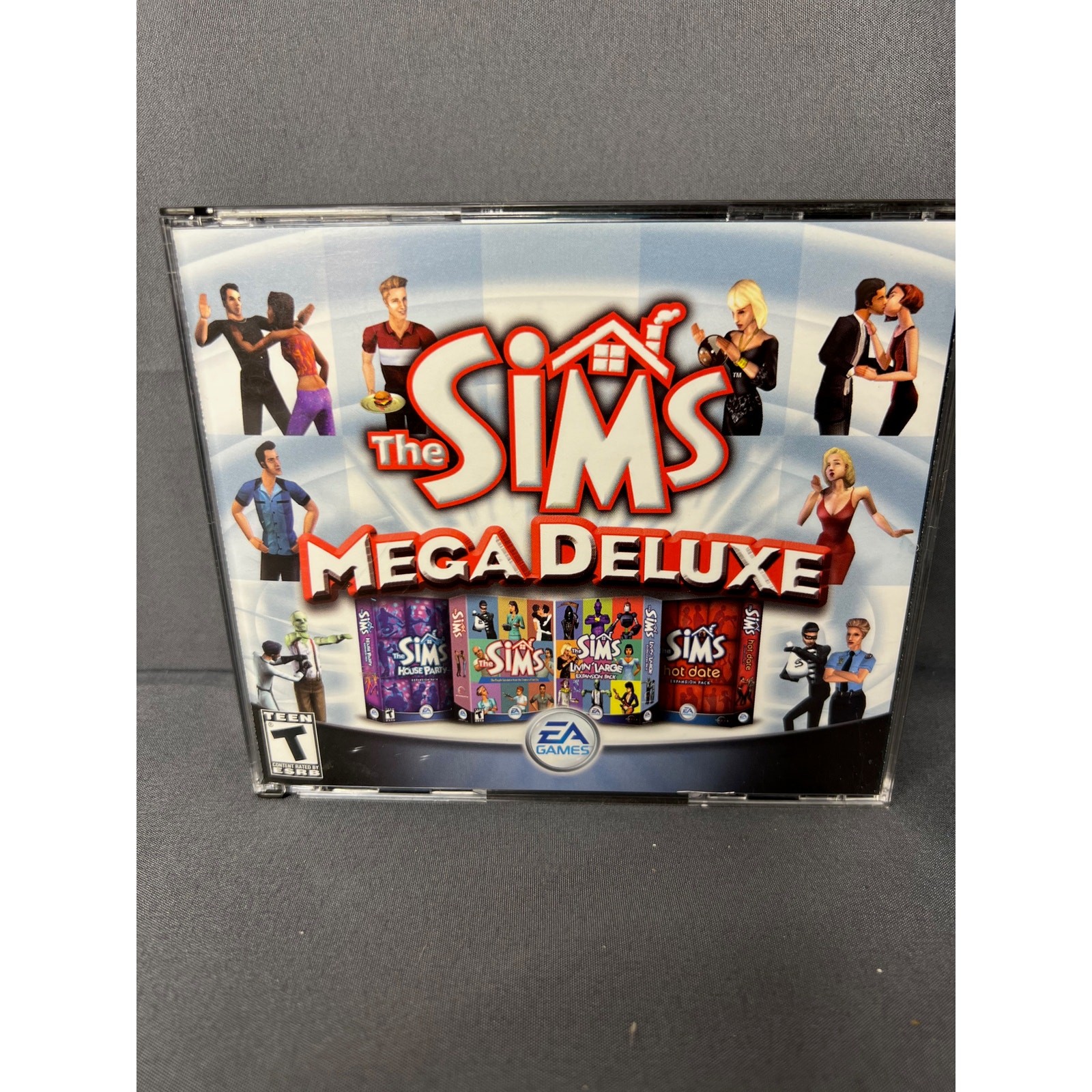 The Sims Mega Deluxe Pack 4-Disc PC Game Set Very Good Condition