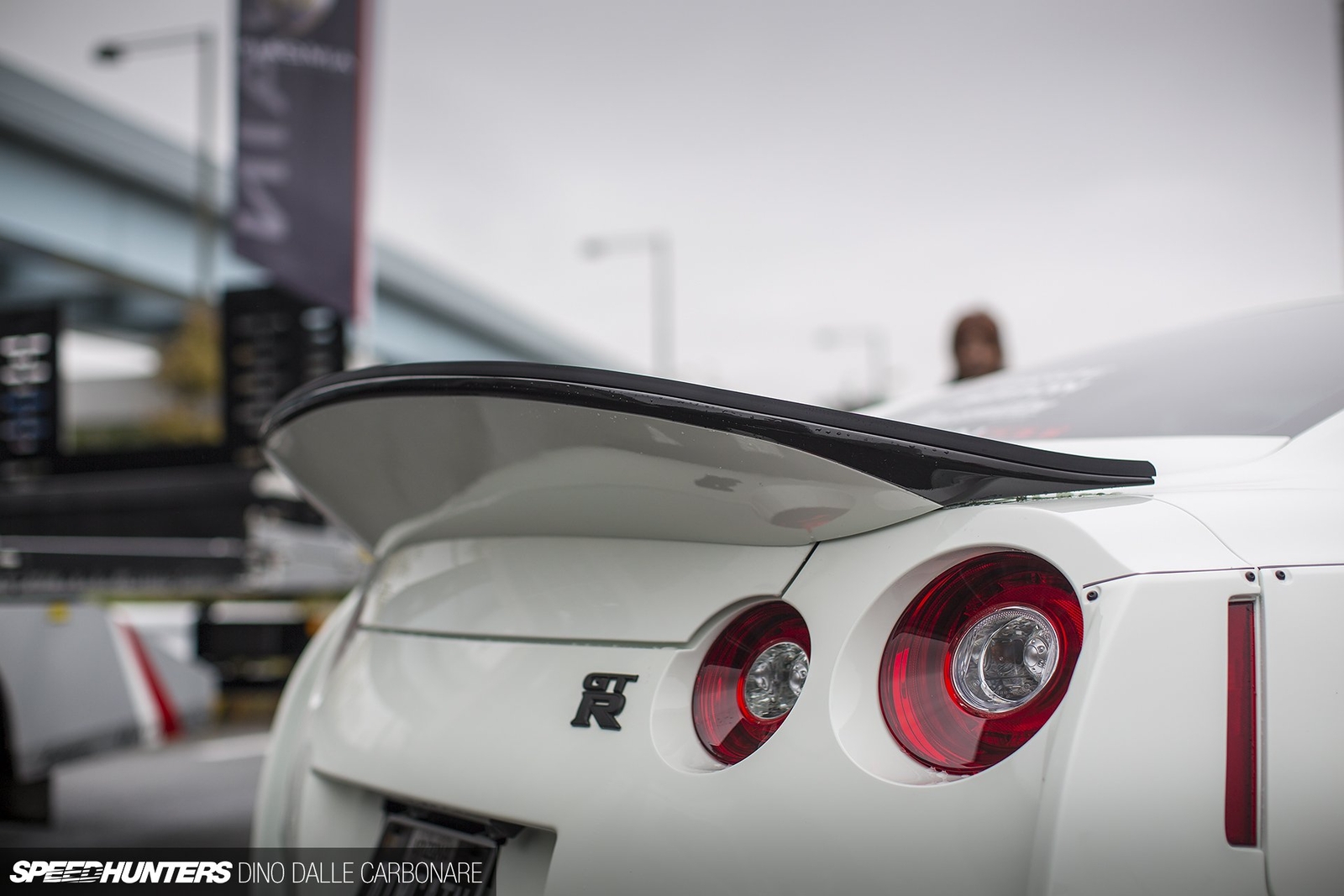 Cars nissan r35 gt r custom tuning race racing Desk Mat Stitched