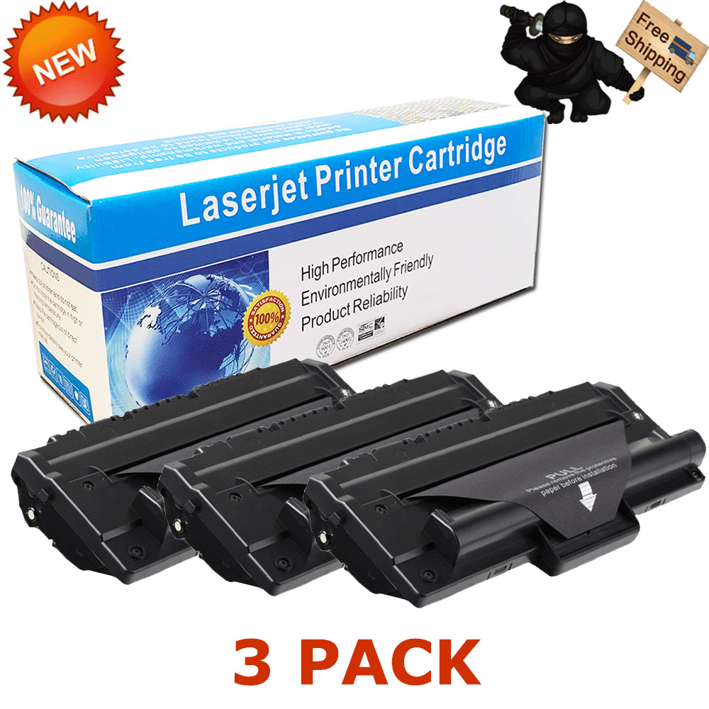 3 PK SCX4200 Black Toner Cartridges For Samsung SCX-4200 SCX-D4200A SCX-4200D3