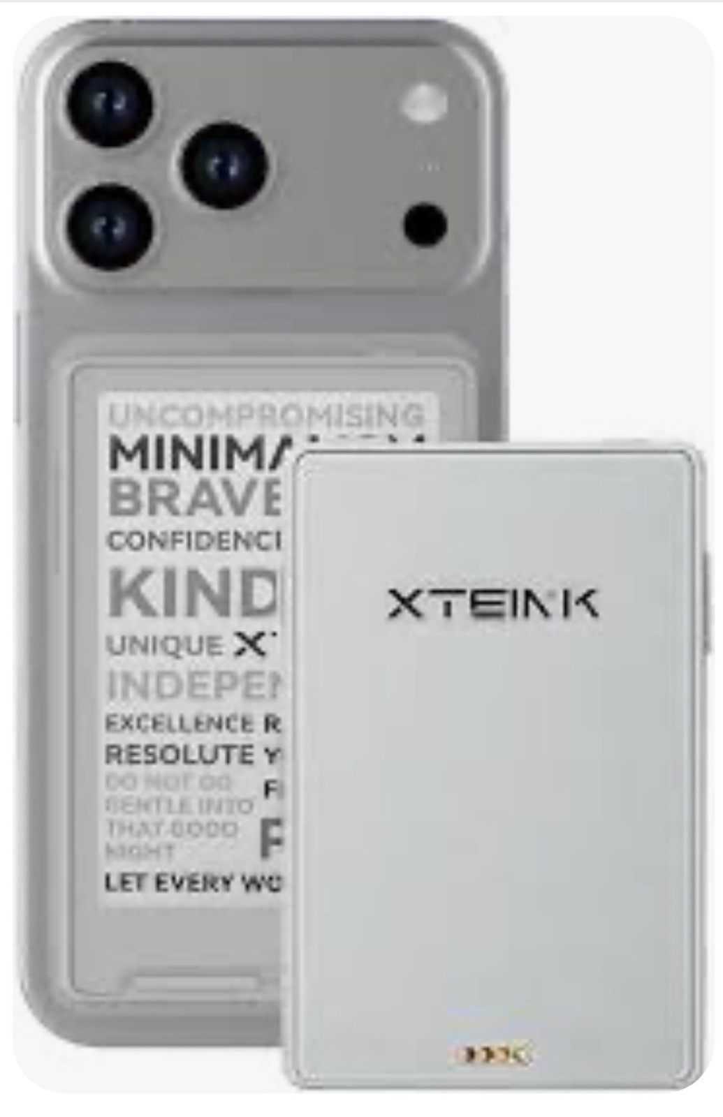 XTEINK X3 3.7" Pocket E-Ink eBook Reader, Mist Gray 16GB storage, and distractio