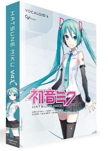 CRYPTON VOCALOID4 Hatsune Miku V4X  incl. ENGLISH PACKAGE Software Japan NEW