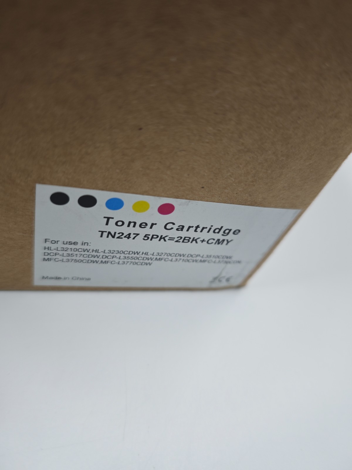 TN247 Toner Cartridge Set 5PK 2BK CMY For Brother HL DCP MFC Compatible
