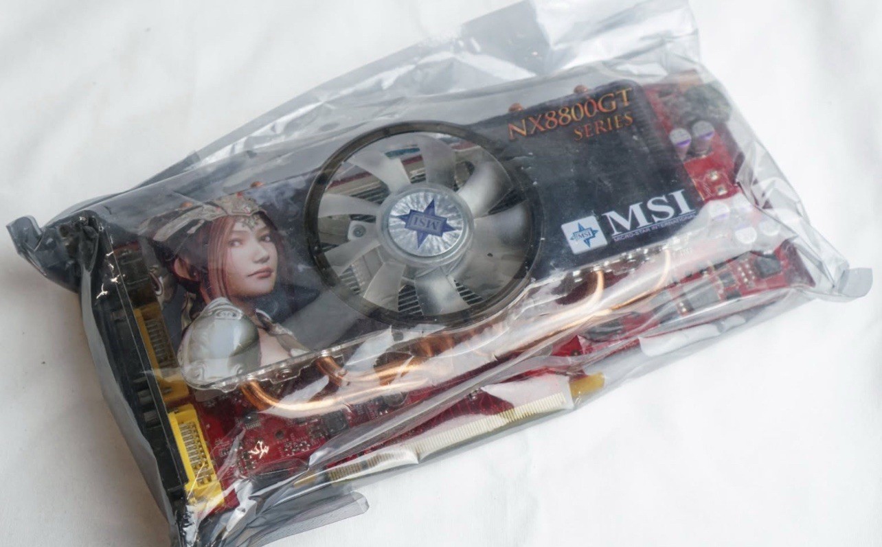 MSI NVIDIA GeForce 8800 GT (NX8800GT512M OC) 512MB GDDR3 SDRAM PCI Express x16