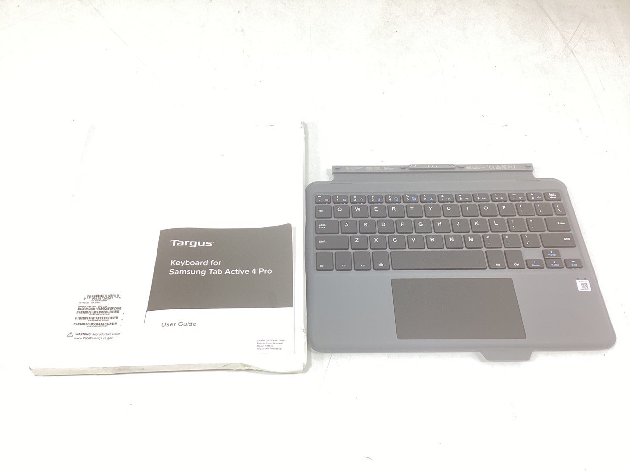 Targus GP-JKT636TGBBW Keyboard for Galaxy Tab Active 4 Pro (Black)