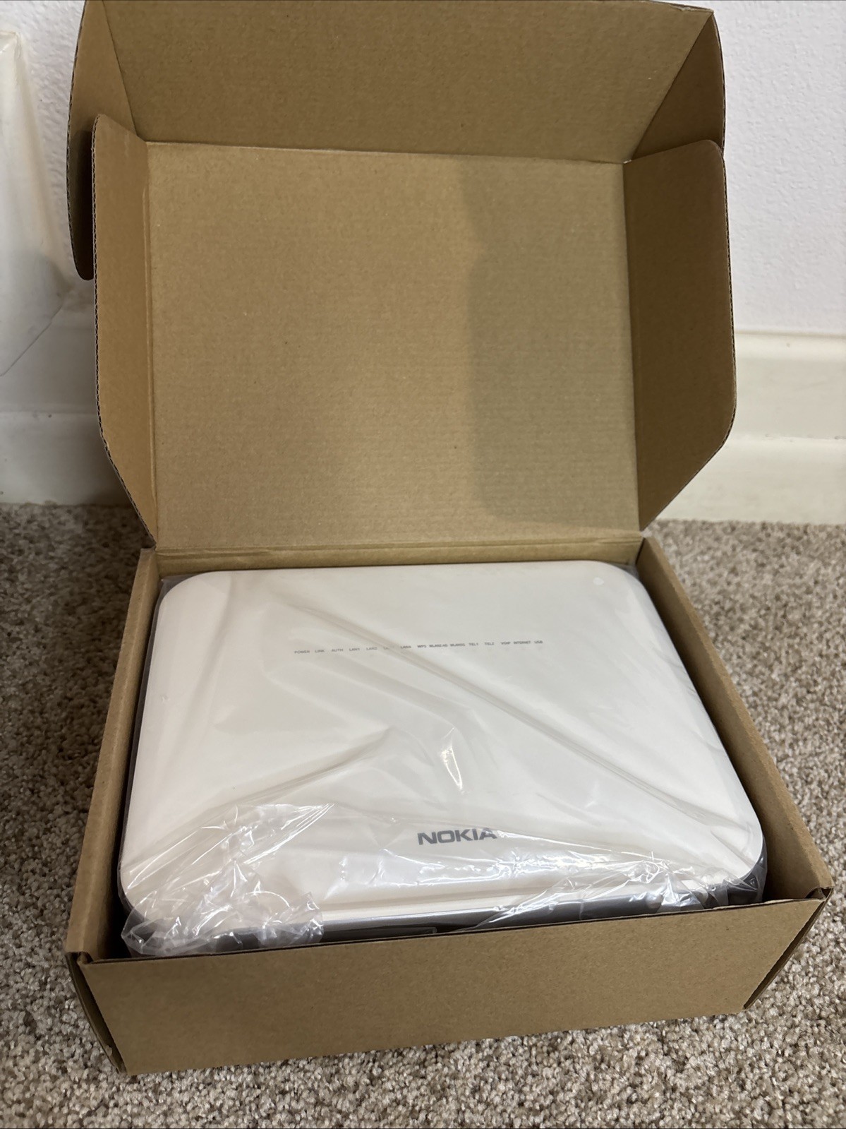 Nokia XS-2426G-A Dual-Band Wi-Fi 6 Router GPON/XGS-PON Uplink