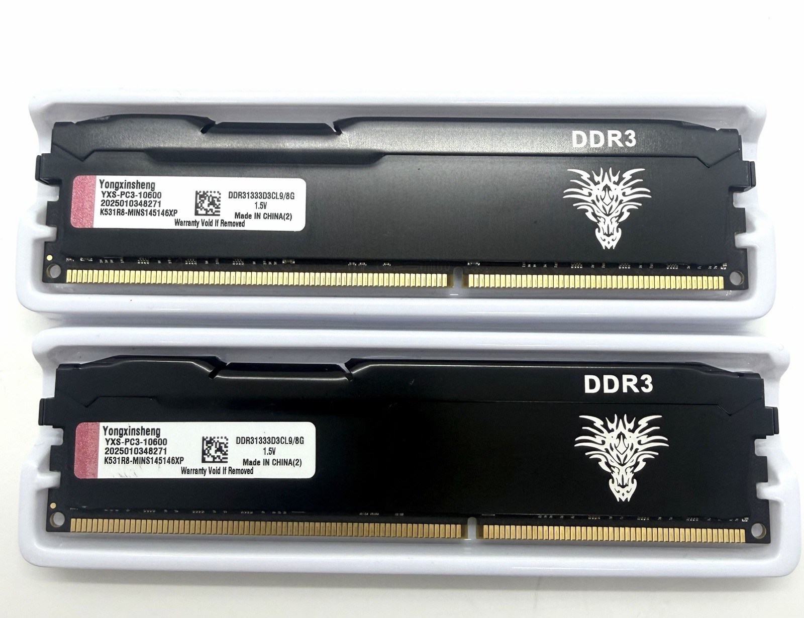 DDR3 16GB Kit (8GBx2) Desktop RAM 1333MHz PC3-10600