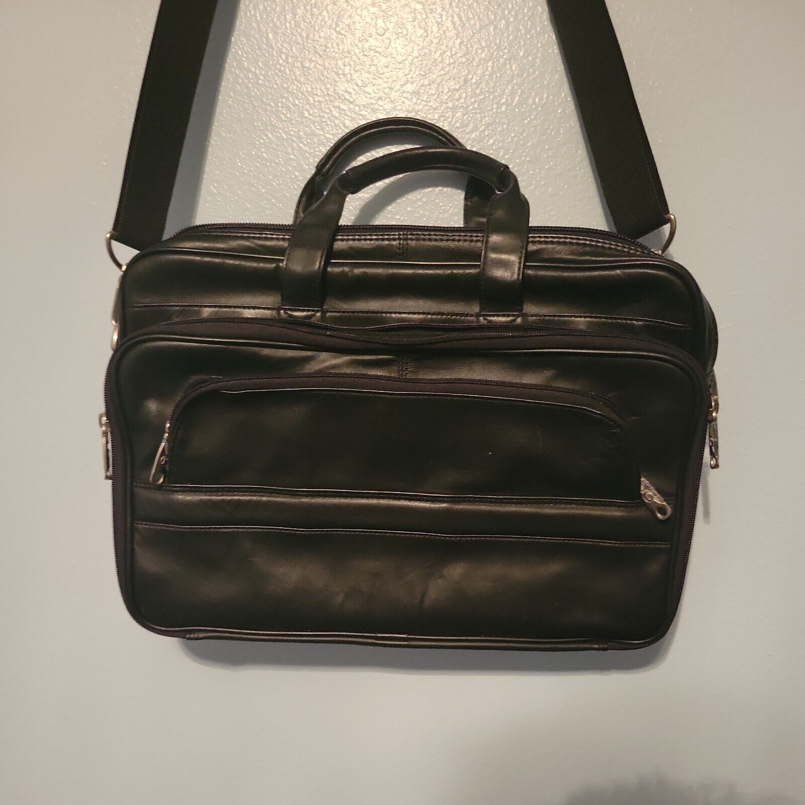 Protocol Leather Computer Bag. Hardly used.