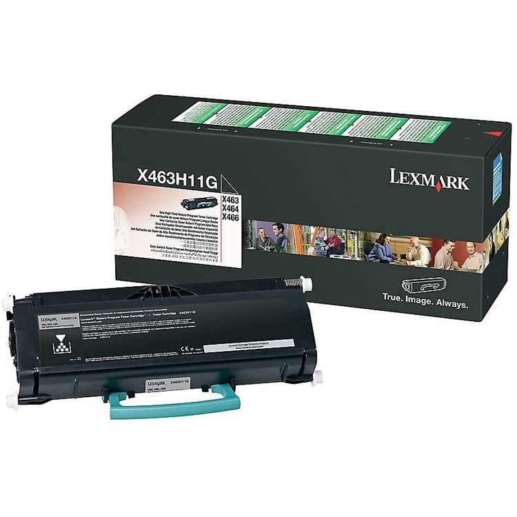 Genuine Lexmark X463H11G Black High Yield Return Program Toner Cartridge