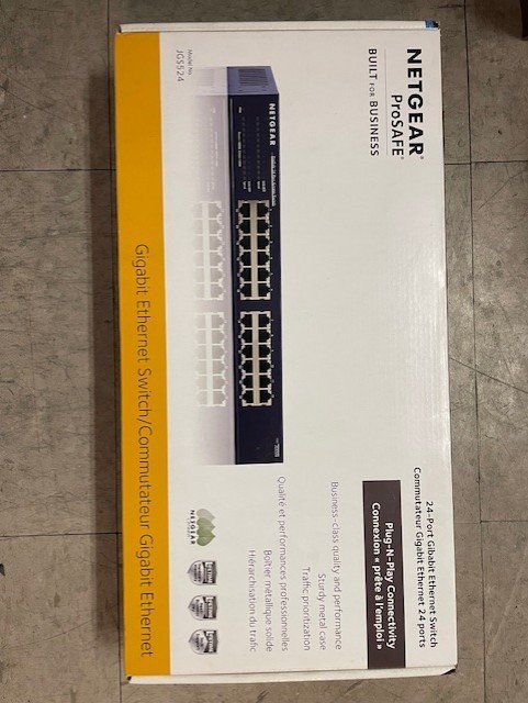 NETGEAR ProSafe Jgs524 24-port Gigabit Ethernet Switch JGS524NA
